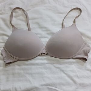PINK Victoria's Secret Light Tan Bra